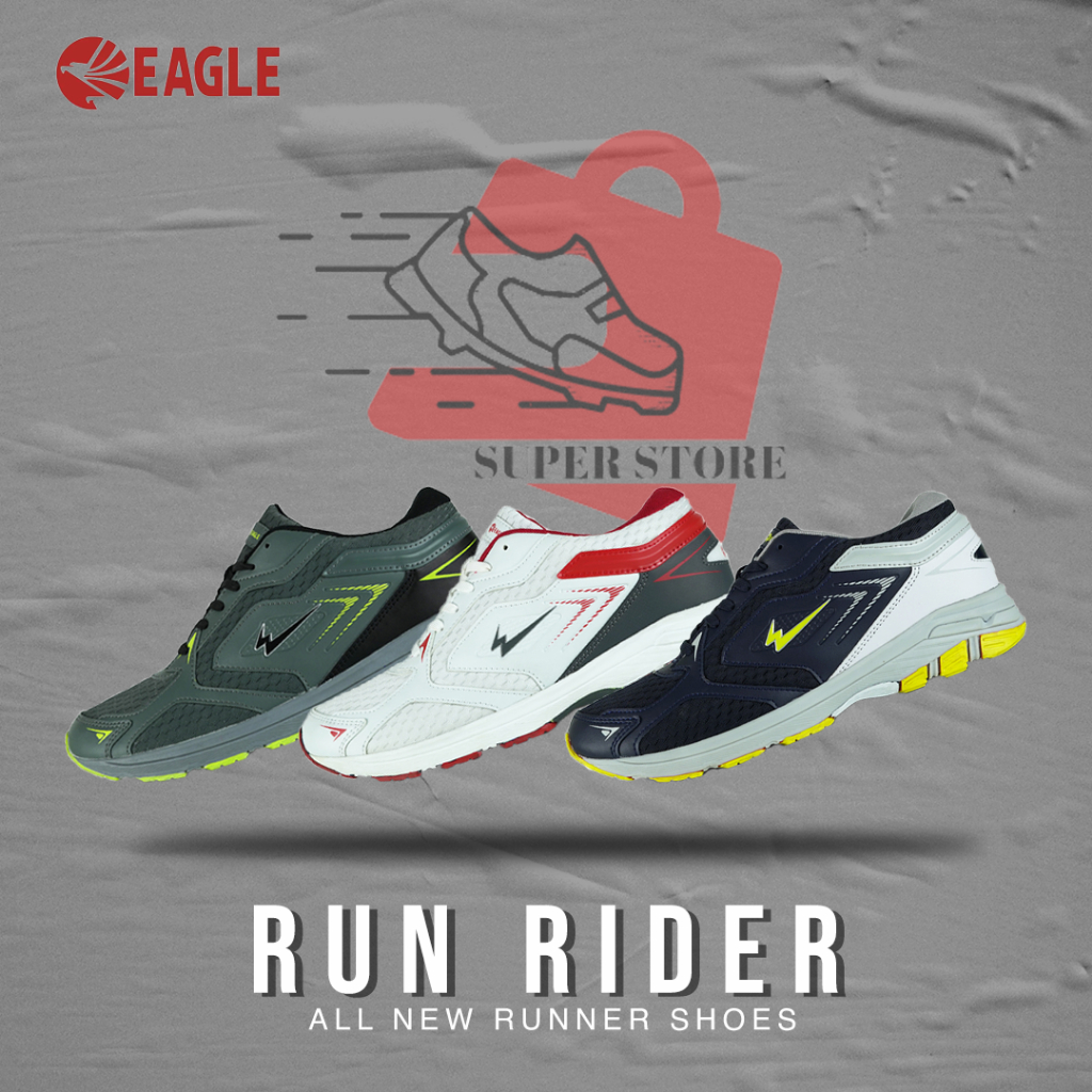 Jual Eagle Run Rider Sepatu Lari Sneakers Lifestyle Running Shoes ...