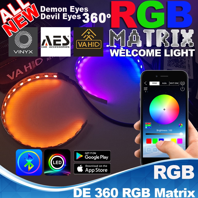 Jual All New Devil Rgb 360 Matrix Vahid Aes Vinyx And Merk Lainnya