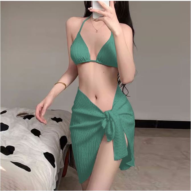 Jual Katata Bikini 3pc Premium Swimsuit Set Baju Renang Wanita Import