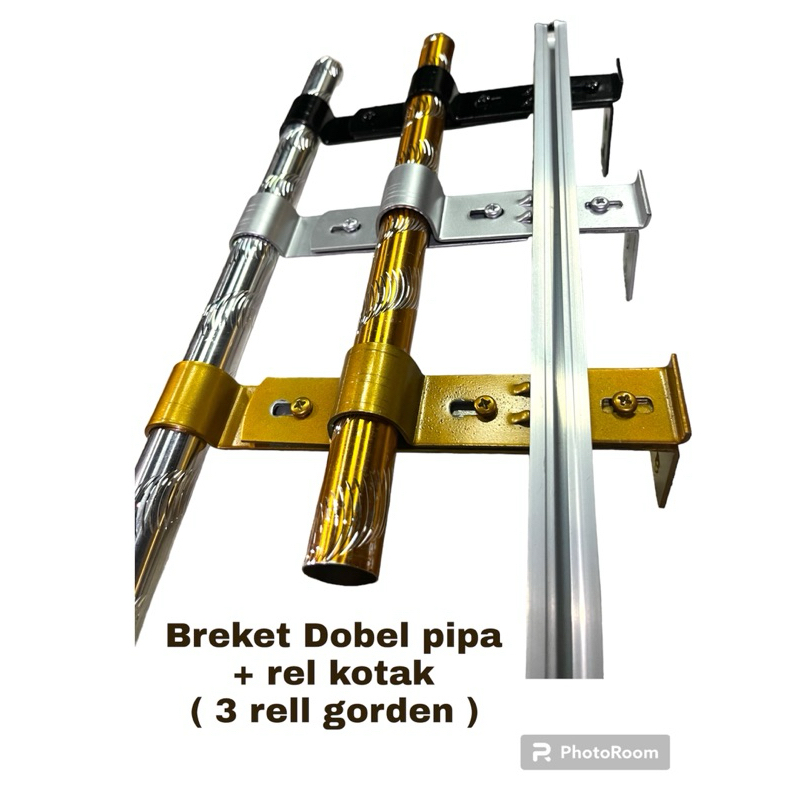 Jual BREKET KAKI PENYANGGA REL GORDEN . BREKET DOBEL PIPA + REL KOTAK ...
