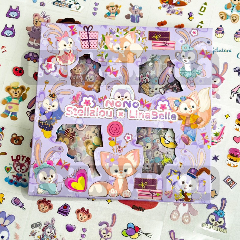 Jual Stiker Stellalou x Linabelle 100 lembar Sticker Souvenir Ultah ...