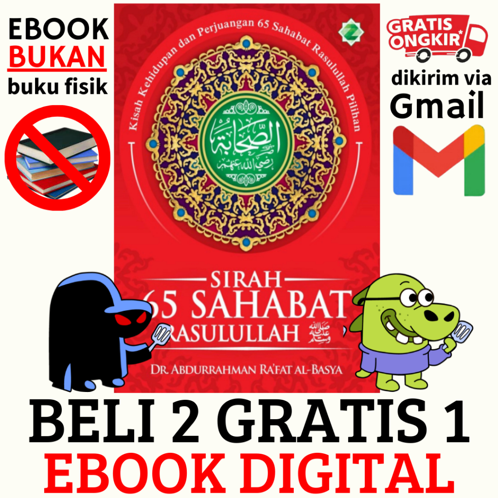 Jual (121) Sirah 65 Sahabat Rasulullah | Shopee Indonesia