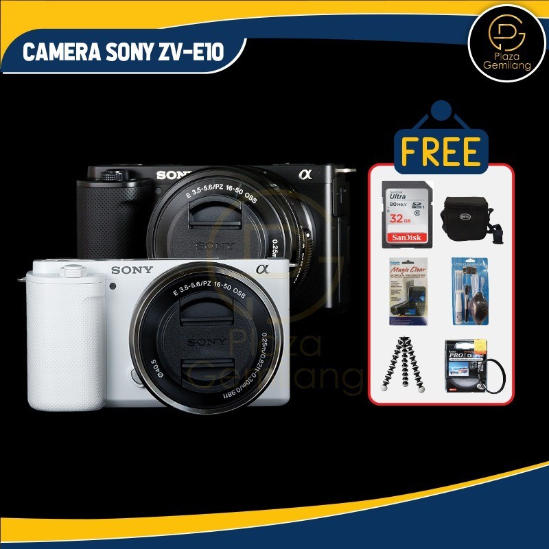 Jual Sony ZV E10 Sony ZVE10 Mirrorless Camera Kit 16-50mm | Shopee ...