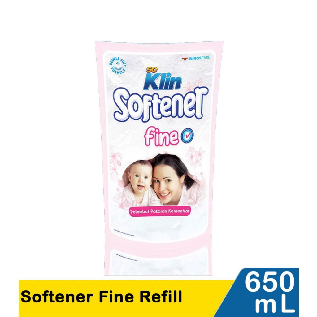 Jual So Klin Softener Fine Refill 650ML | Shopee Indonesia