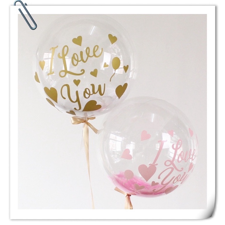 Jual Sticker Balon PVC castum / stiket buket balon | Shopee Indonesia