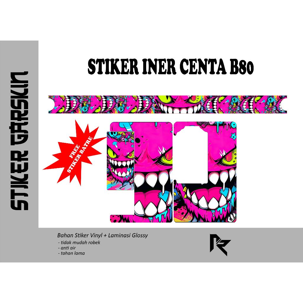 Jual STIKER FULL BODY B80 C3NTA | Shopee Indonesia