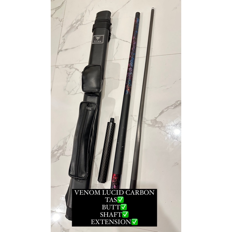 Unleash Your A-Game with the Venom Lucid Carbon Cue: A Comprehensive Review