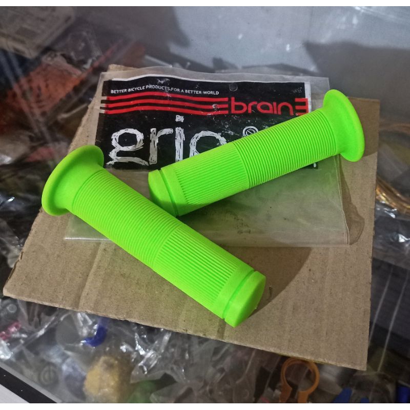Jual handgrip Brian grip sepeda hijau merk brain | Shopee Indonesia