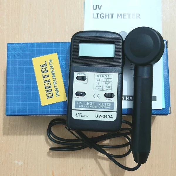 Jual lutron uv 340a uv light meter pocket size meter shopee indonesia