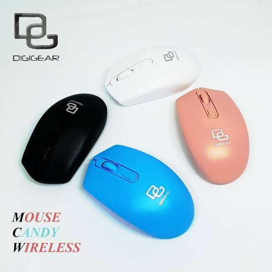 Jual MOUSE DIGIGEAR WIRELESS TORTUGA MINI CANDY | Shopee Indonesia