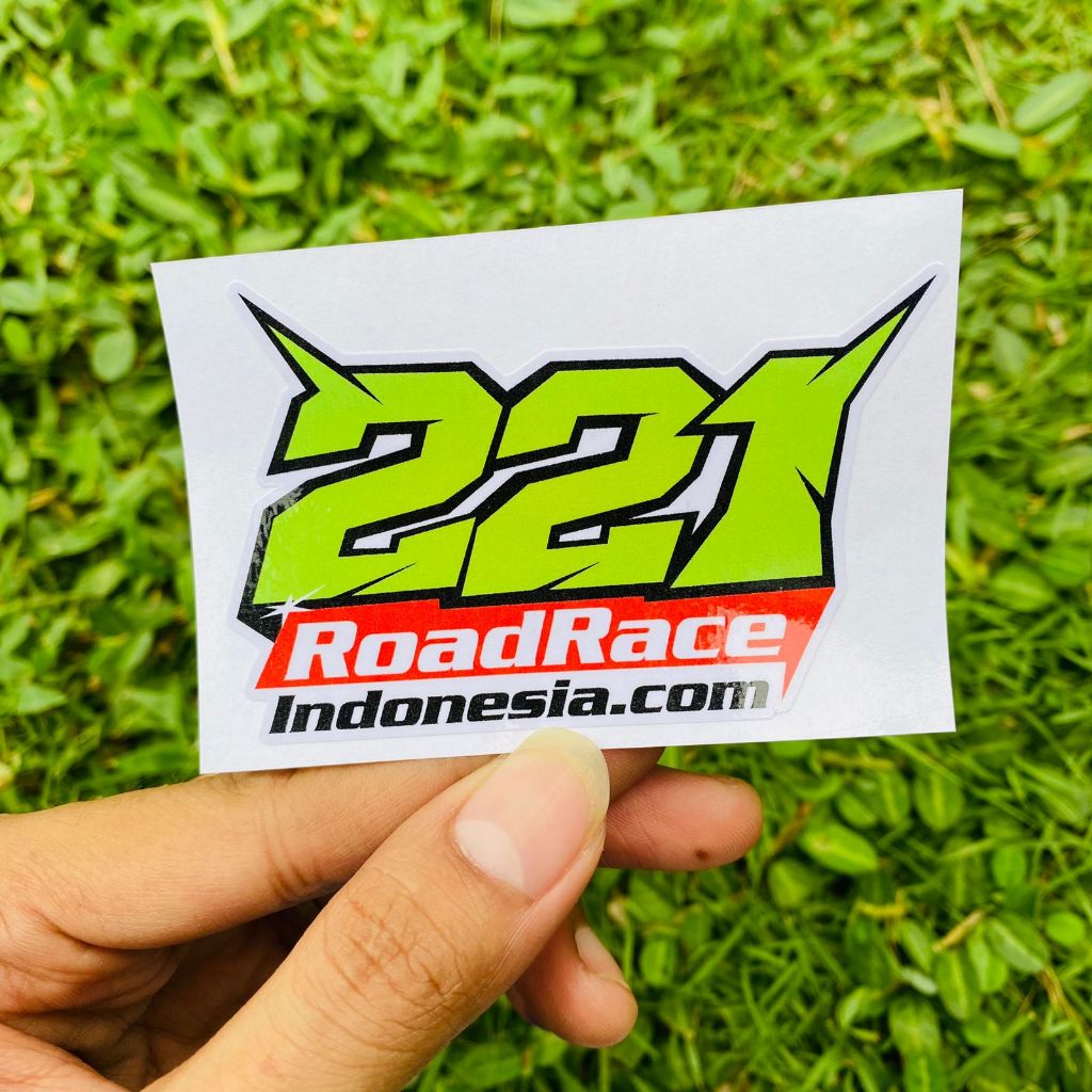 Jual sticker racing - stiker 221 ROADRACE INDONESIA | Shopee Indonesia