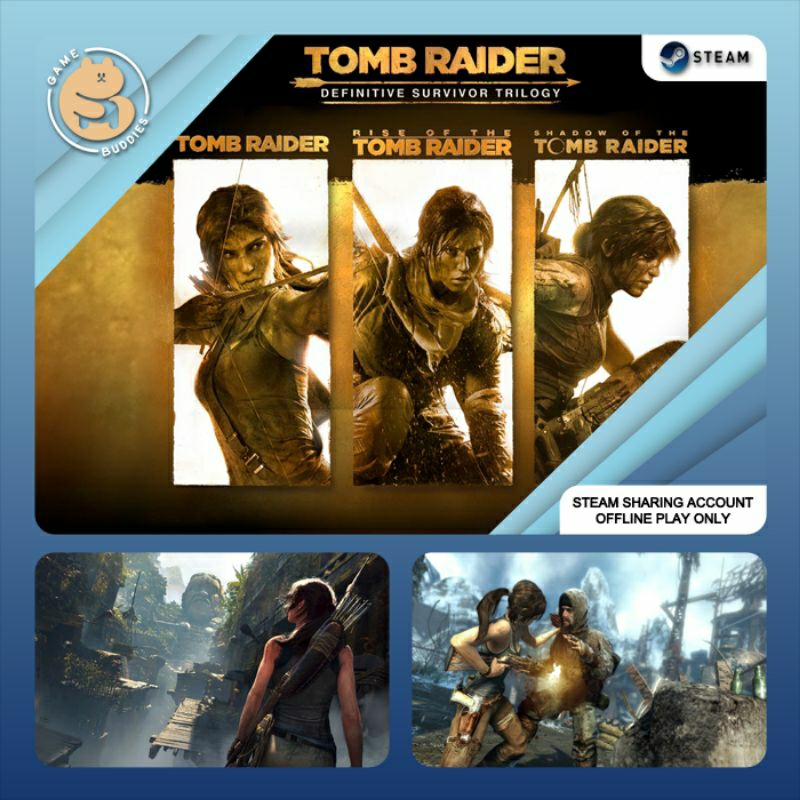 Jual Tomb Rider Definitive Survivor Trilogy Steam ( Offline ) Game PC ...