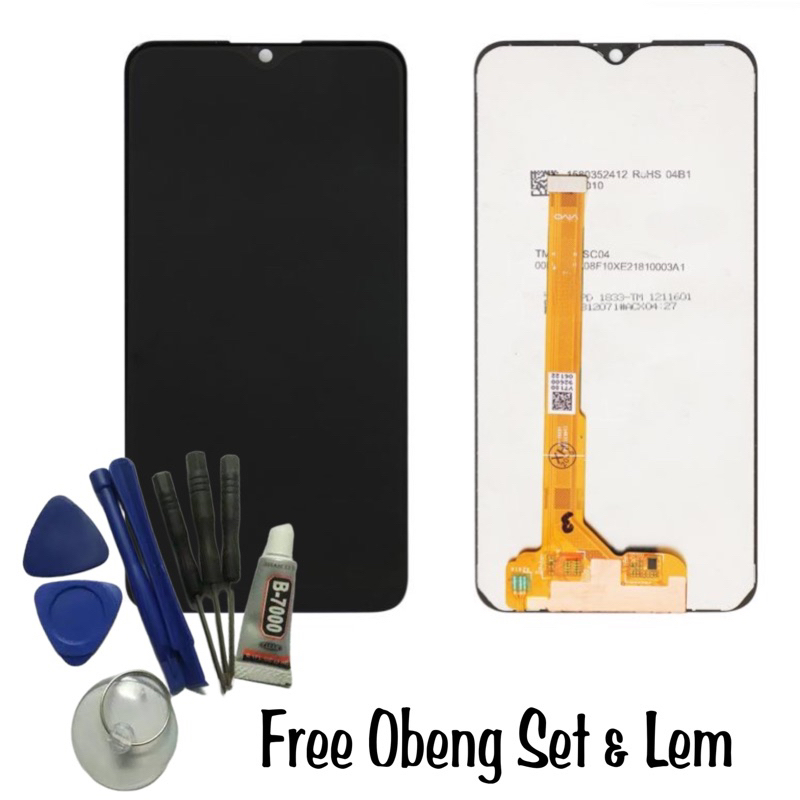 Jual LCD VIVO Y91 Y91C Y91i Y93 Y93S Y95 Y1S (FREE OBENG SET DAN LEM ...