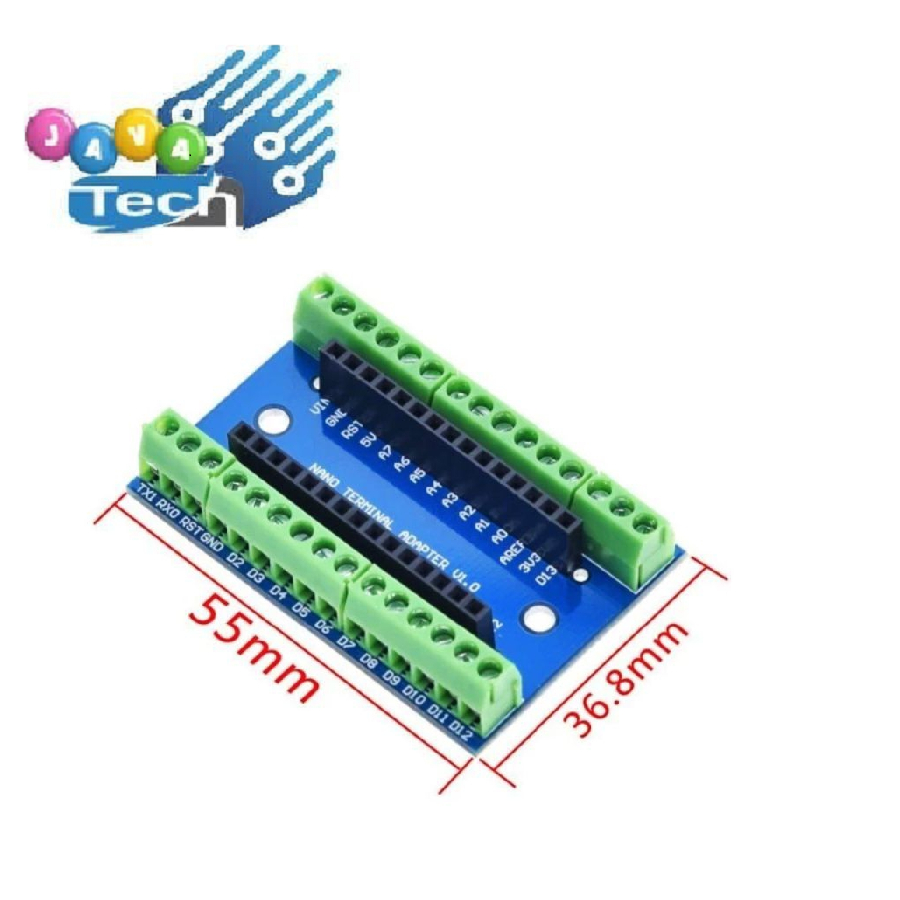 Jual Arduino Nano IO Shield Expansion V1.0 Nano Shield Terminal Blok ...