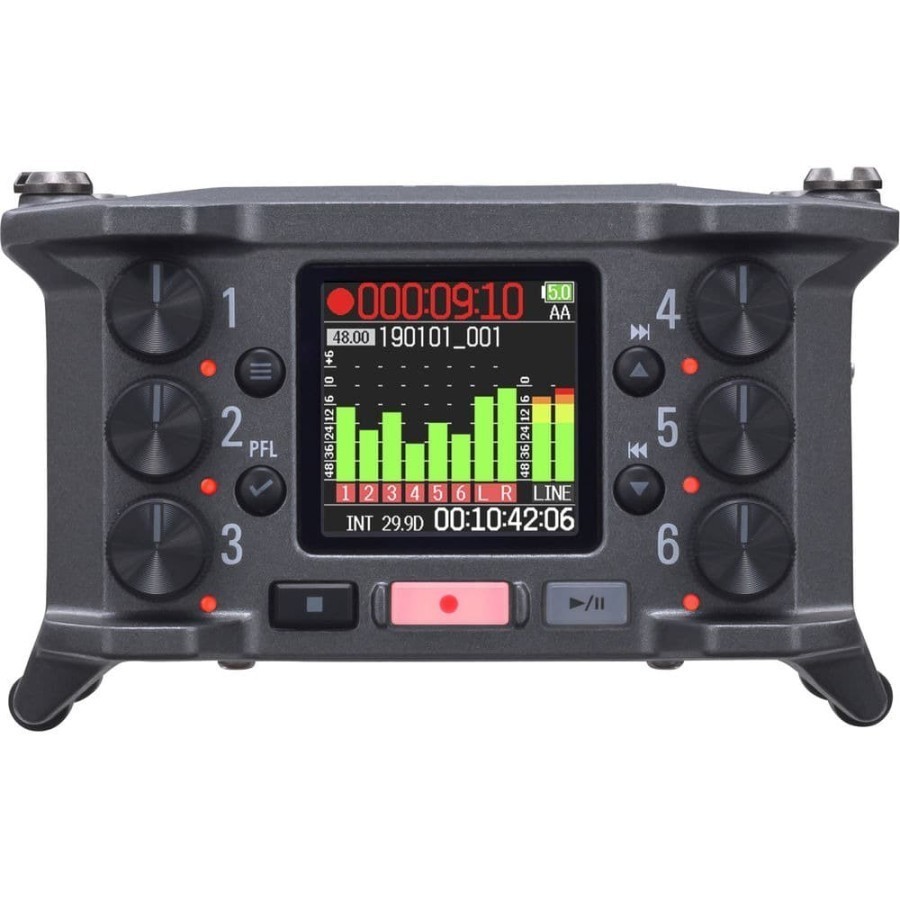 Jual Zoom F6 6-Input Multitrack Field Audio Recorder voice Recorder ...