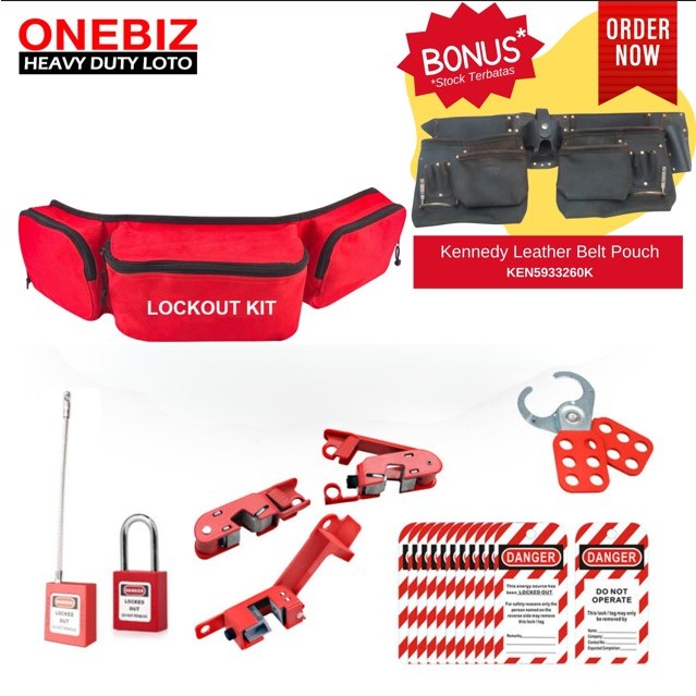 Jual Lockout Tagout Kit - Lockout Bag Complete Include Isi Kit-Set G ...