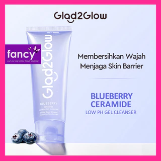 G2G GLAD2GLOW Low PH Gel Cleanser 70 ml / 100 ML | Face Wash Blueberry Ceramide