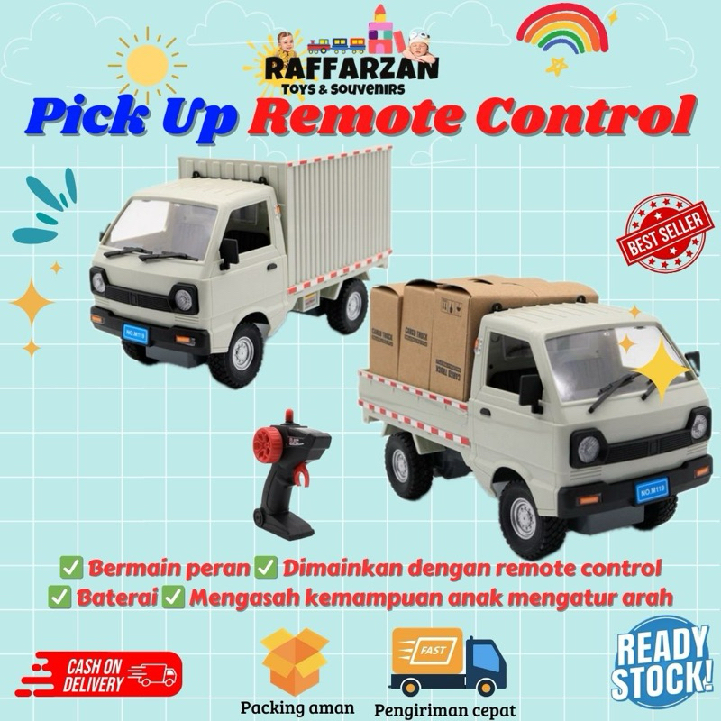 Jual Mobil Remote Control Mobil Pick Up Truck Carry Pickup Model Suzuki ...