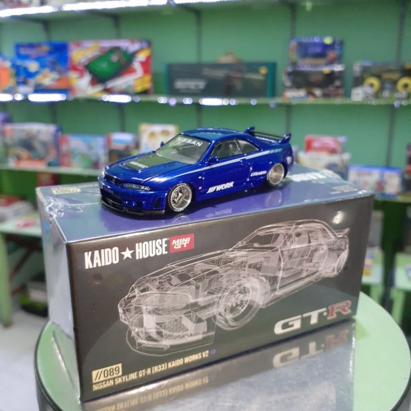 Jual Kaido★House Nissan Skyline GT-R R33 V2 089 Sealed | Shopee Indonesia