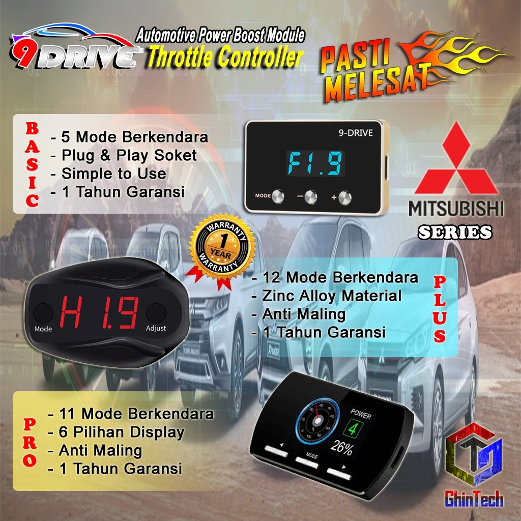 Jual 9 Drive 12 Drive Mitsubishi Series Throttle Controller Piggyback