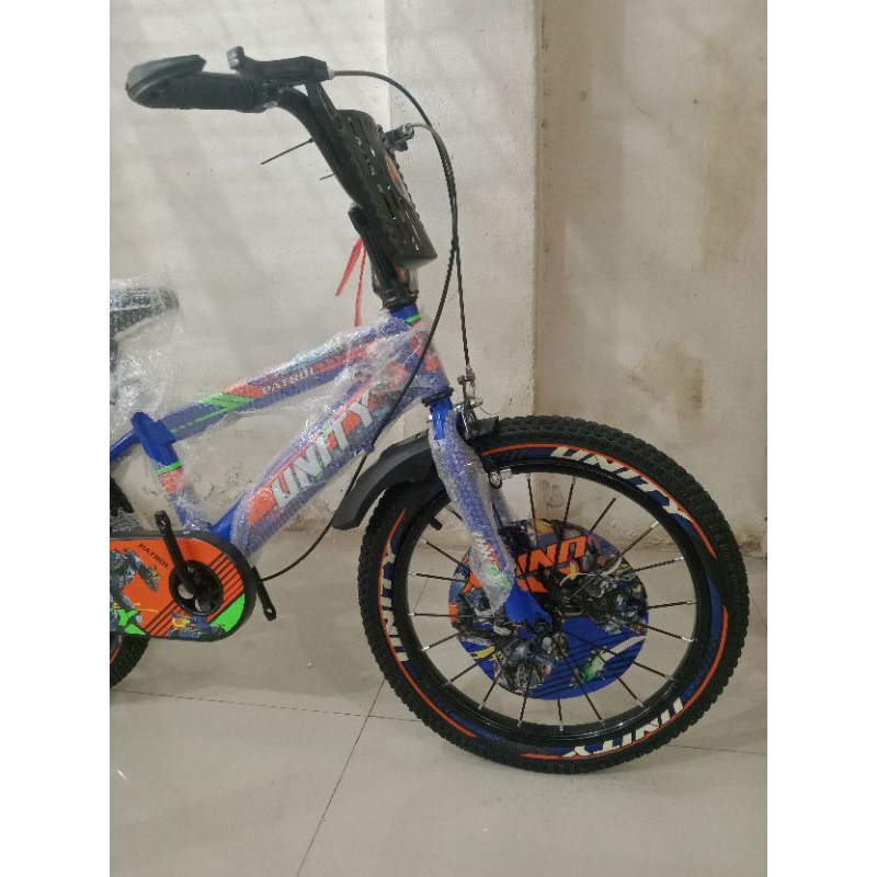 Jual Sepeda Anak Sepeda BMX 18 inch UNITY ( JARI-JARI MOTOR ) ( WARNA ...