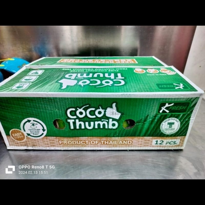 Jual Kelapa Coco Thumb Thailand Isi 12pcs | Shopee Indonesia