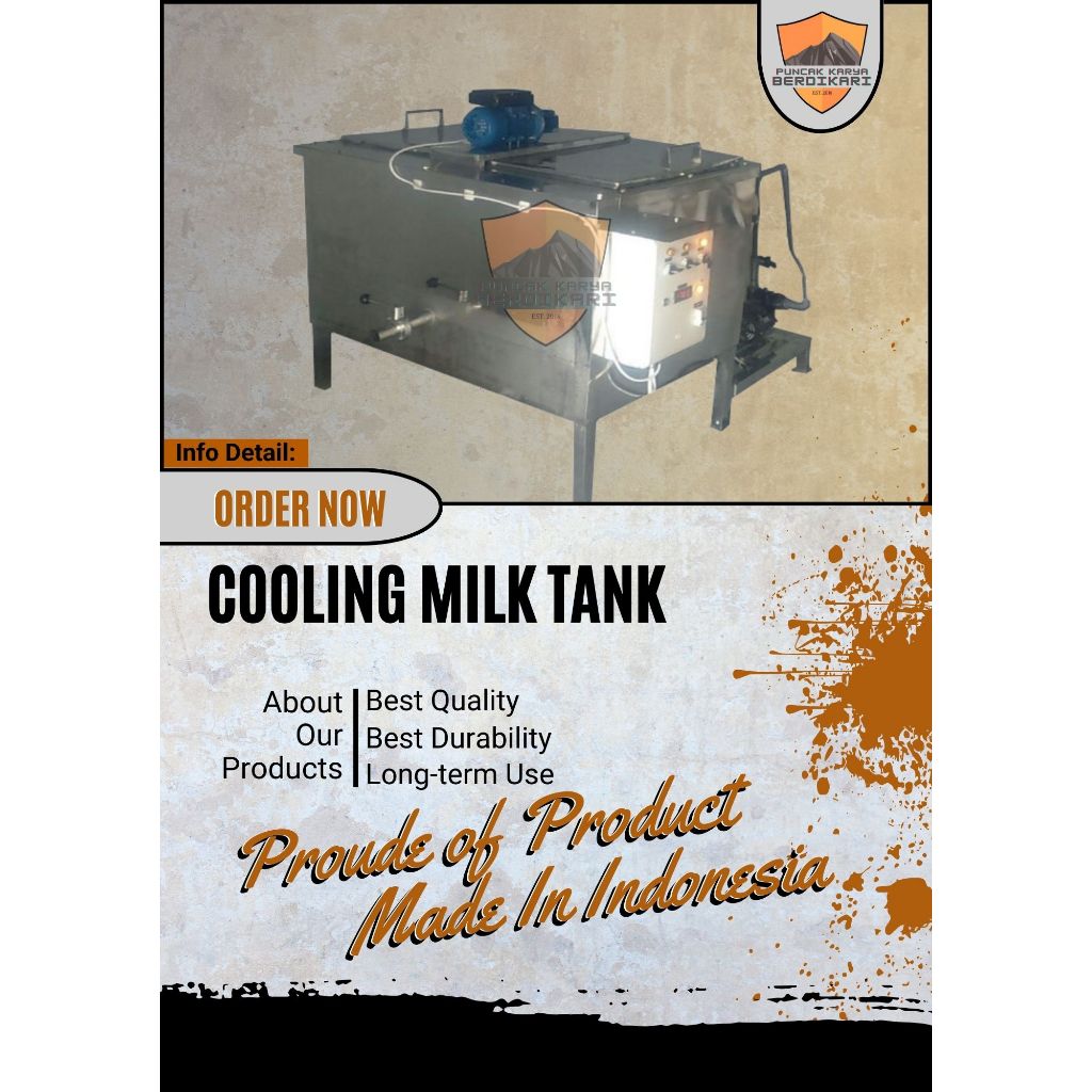 Jual Cooling Milk Tank - Pendingin Susu Perah - Mesin Pendingin susu ...