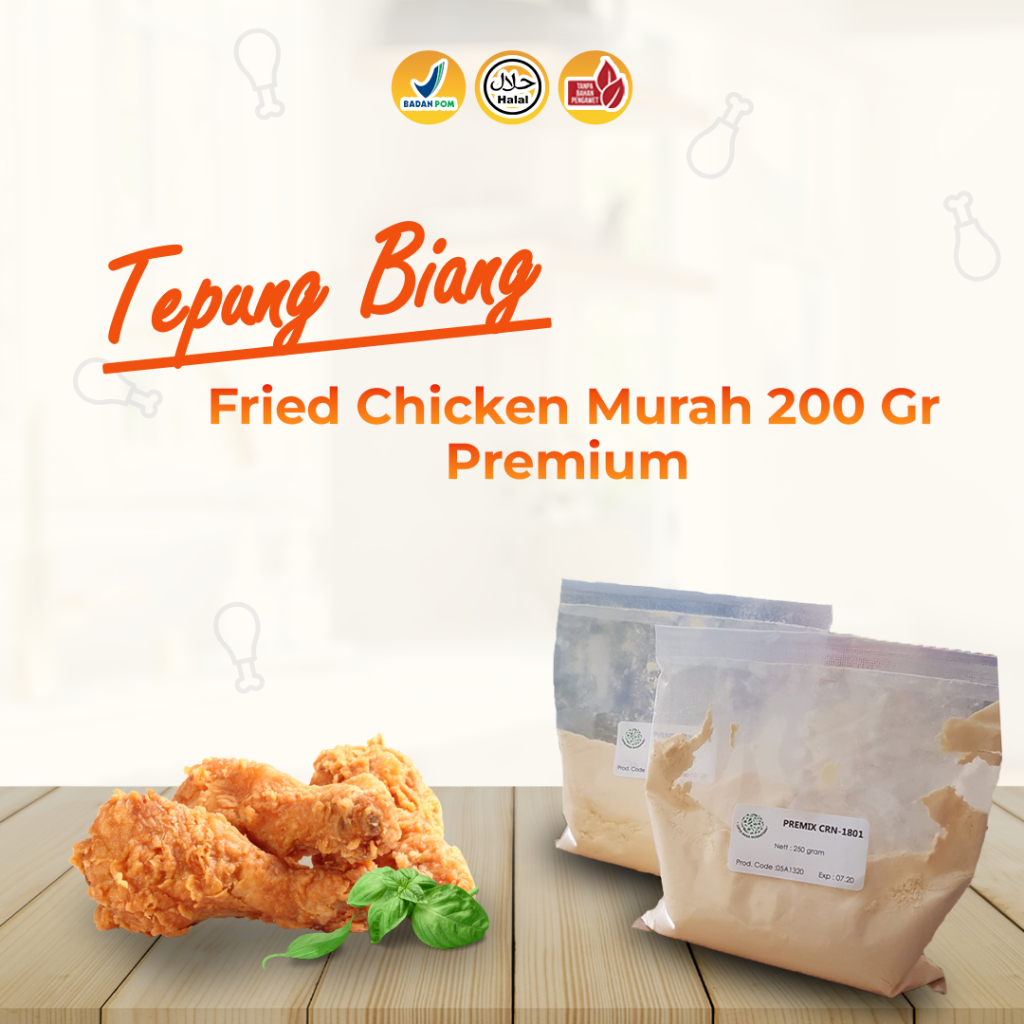 Jual Tepung Biang Fried Chicken Murah Gr Premium Shopee Indonesia