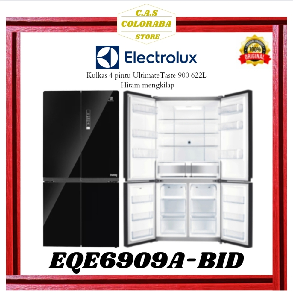 Jual KULKAS ELECTROLUX EQE6909AB KULKAS SIDE BY SIDE INVERTER