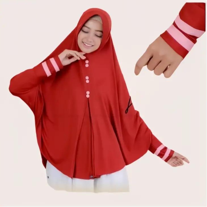 (jkt) hijab jumbo syar'i tangan