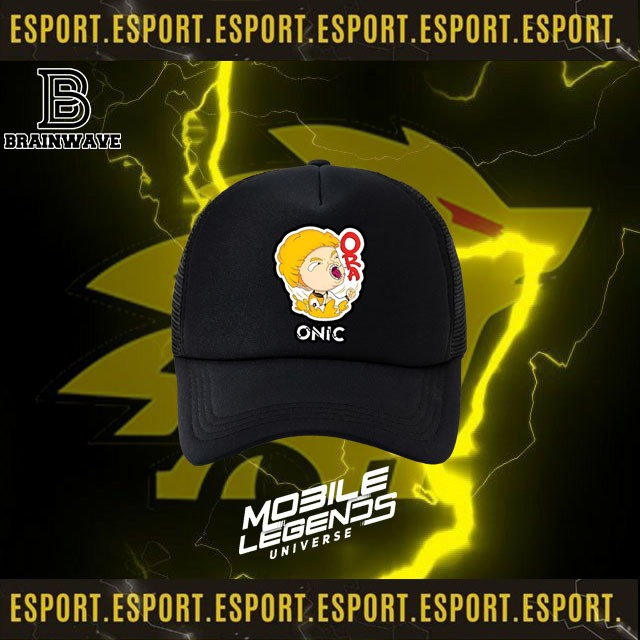 Jual TOPI TRUCKER EMOTE MPL ONIC E-SPORT ORAAA I TOPI GAMING MOBILE ...