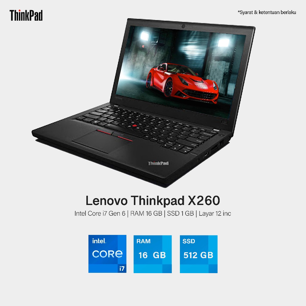 Lenovo - 【ペレティコ】ThinkPad X260 i7/512GB/16GB/ Amazon.com: Lenovo ThinkPad X260 Business Laptop,12.5