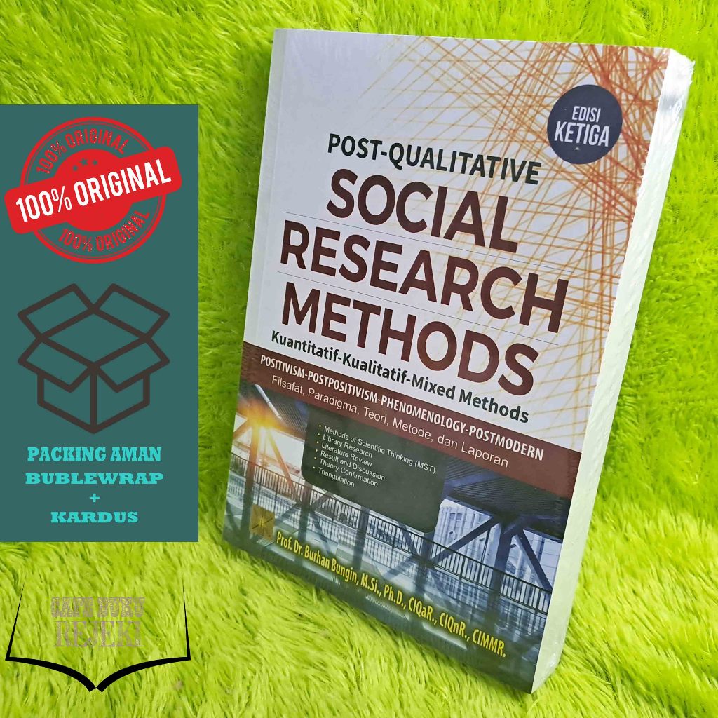 Jual Buku Post Qualitative Social Research Methods - Prof. Burhan ...