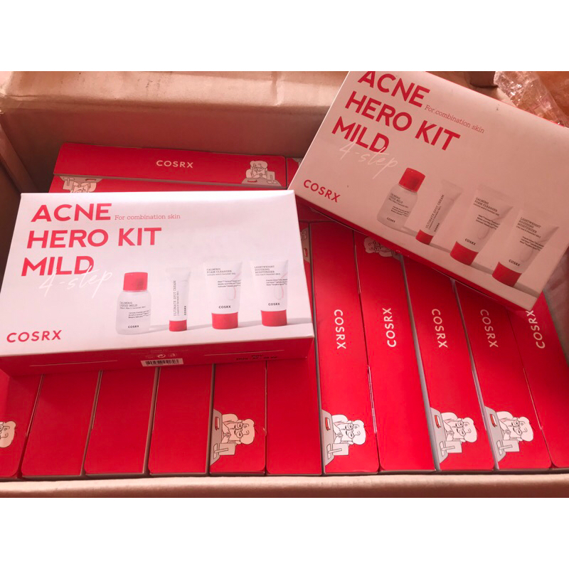 Jual COSRX Acne Hero Kit Mild For Combination Skin (travel kit
