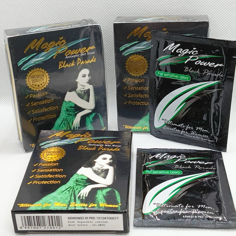 Jual tissue magic power Blckparade | Shopee Indonesia