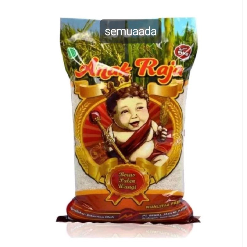 Jual Beras Anak Raja 5kg Ready Stock | Shopee Indonesia