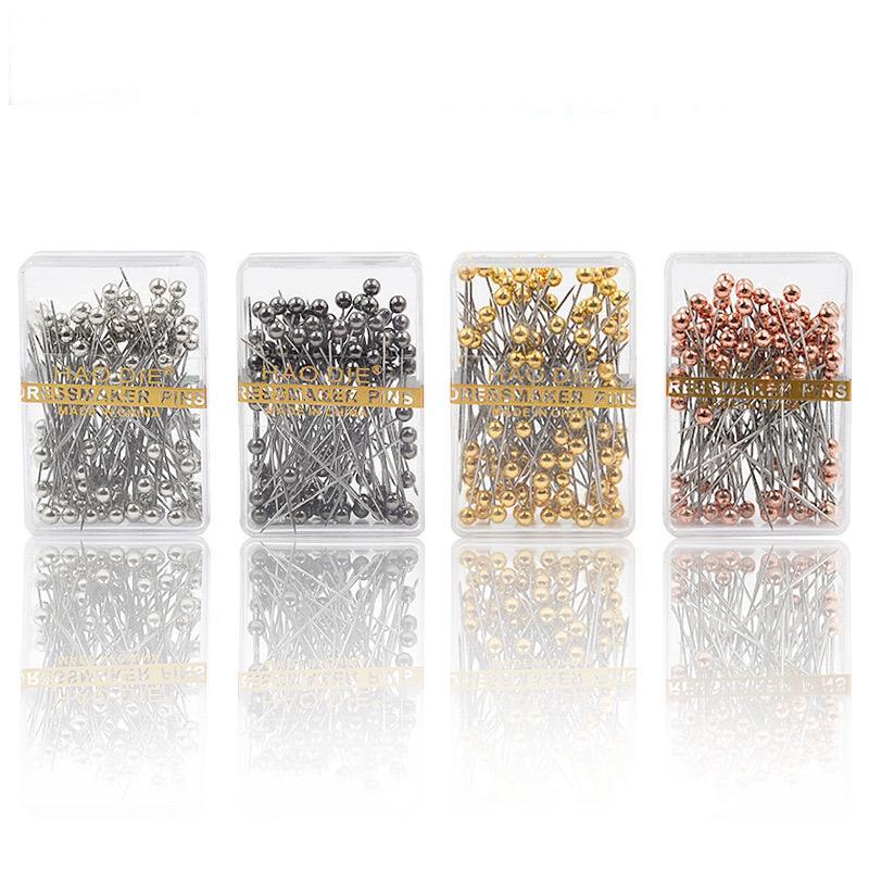 Jual JARUM PENTUL MIKA SILVER STAINLESS ANTI KARAT HAODIE DRESSMAKER ...