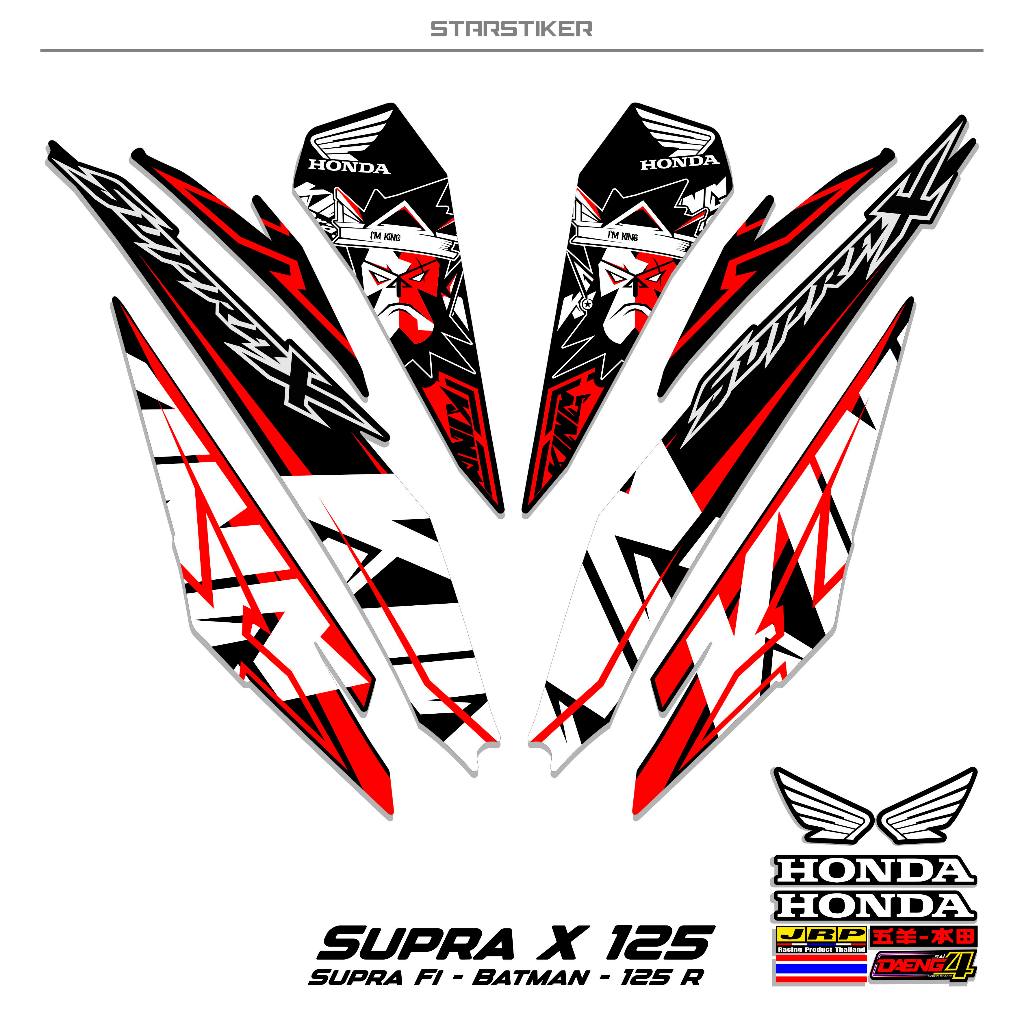 Jual STRIPING SUPRA X 125 R NEW MTF X28 / STIKER SUPRA X 125 FI ...