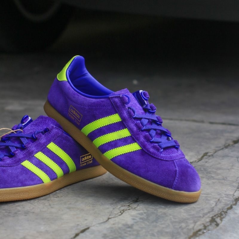 Adidas trimm star purple hotsell