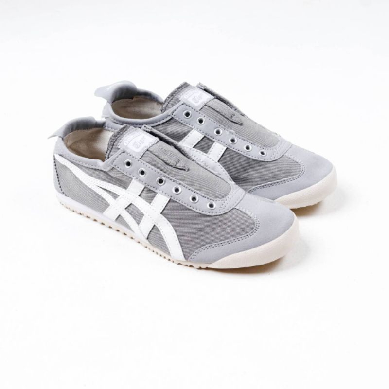 Jual Sepatu Onitsuka Tiger Mexico 66 Slip On Grey 1183A580 Shopee Indonesia
