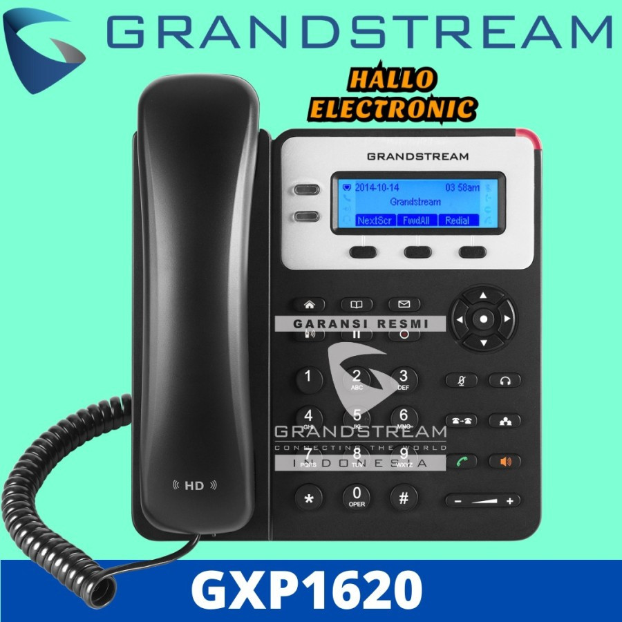 thumbnail image 2 of Teléfono IP GrandStream GXP-1620 2 Líneas 2 of 13