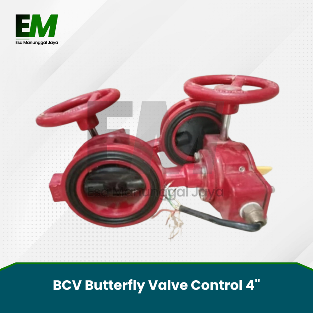 Jual BCV Butterfly Valve Control 4