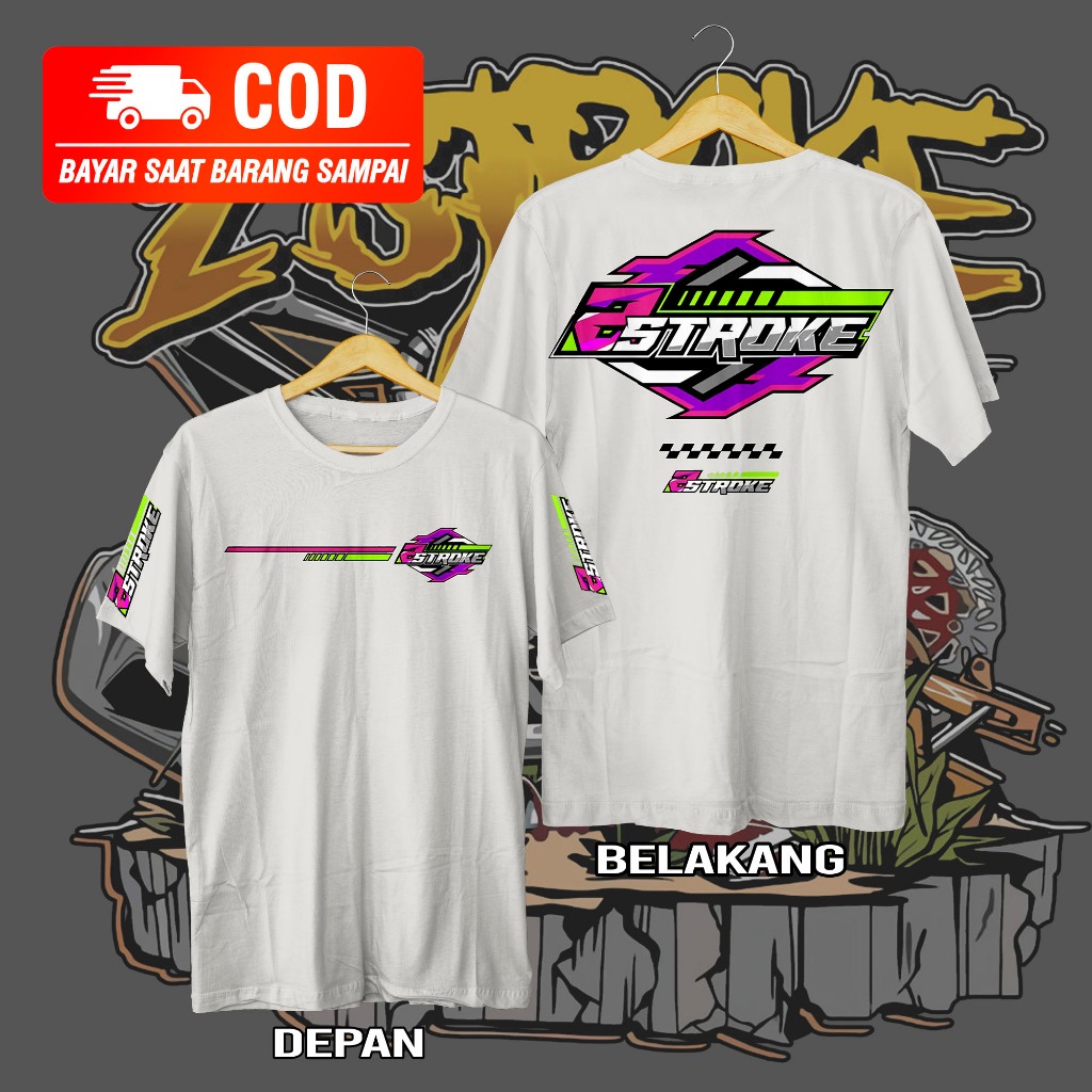 Jual KAOS 2 STROKE | KAOS MEKANIK AMATIR | KAOS RACING ORIGINAL | BAJU ...