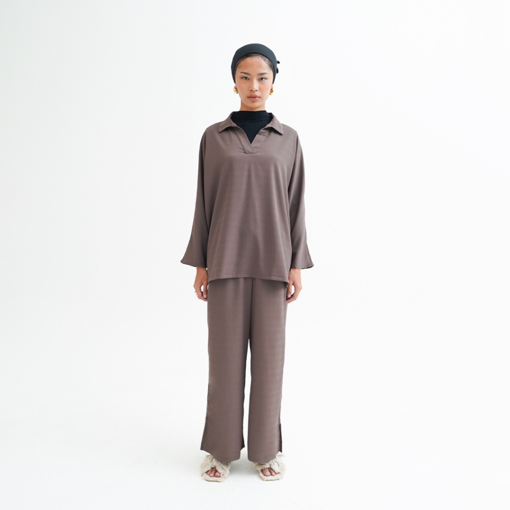 Jual Queensland Drop Shoulder Batwing One Set Set Wanita LIN000317Q ...