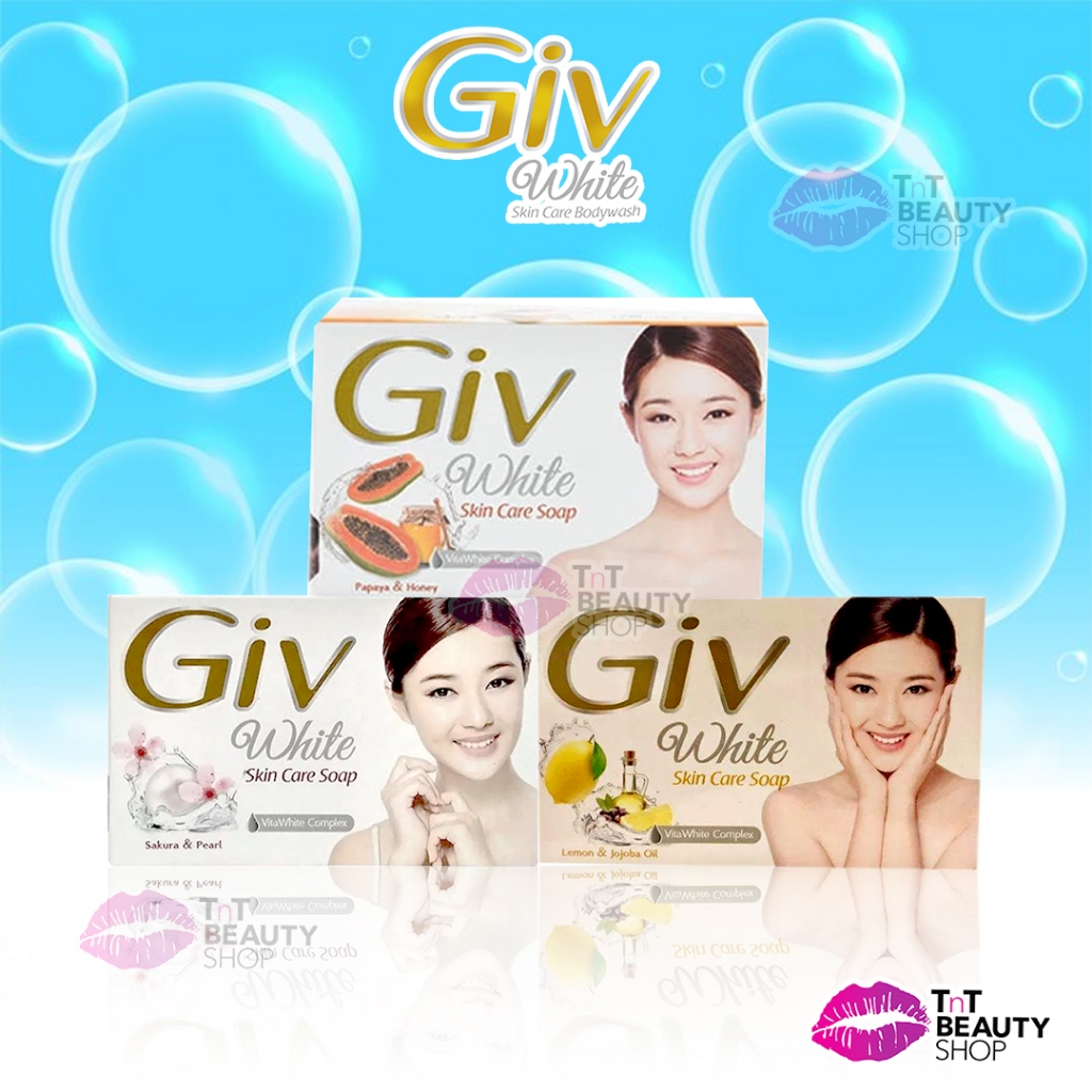 Jual Giv White Skin Care Bar Soap Sabun Mandi Batang Giv Giv White