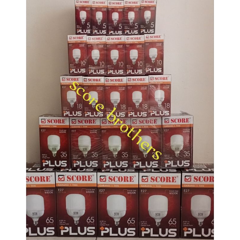 Jual lampu led score plus garansi 1 tahun | Shopee Indonesia