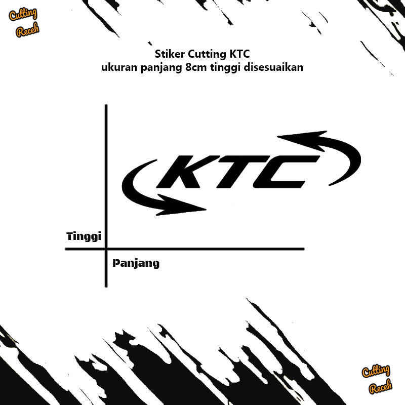 Jual Stiker Cutting Motor KTC Racing | Shopee Indonesia