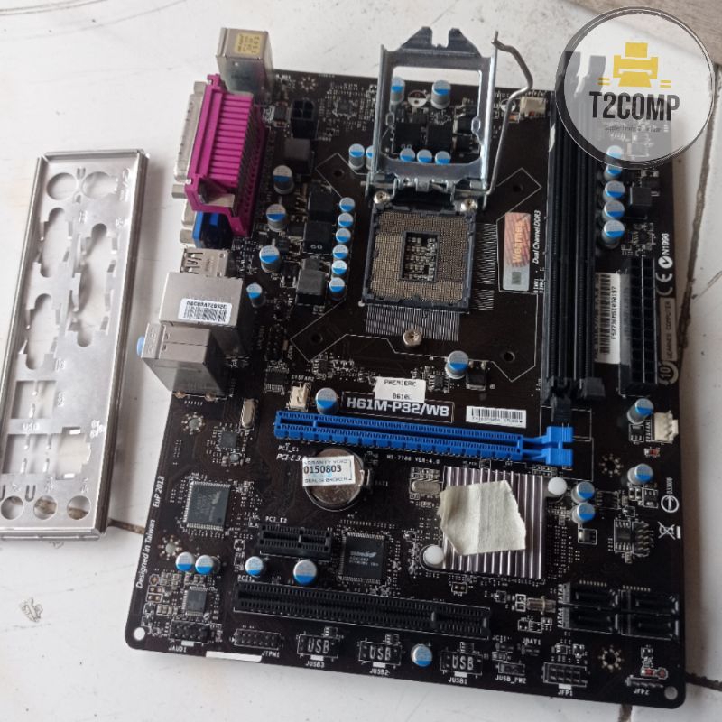 Jual Mainboard Motherboard Wearnes PC / CPU DDR3 115XA LM H61M - P32 G3 ...
