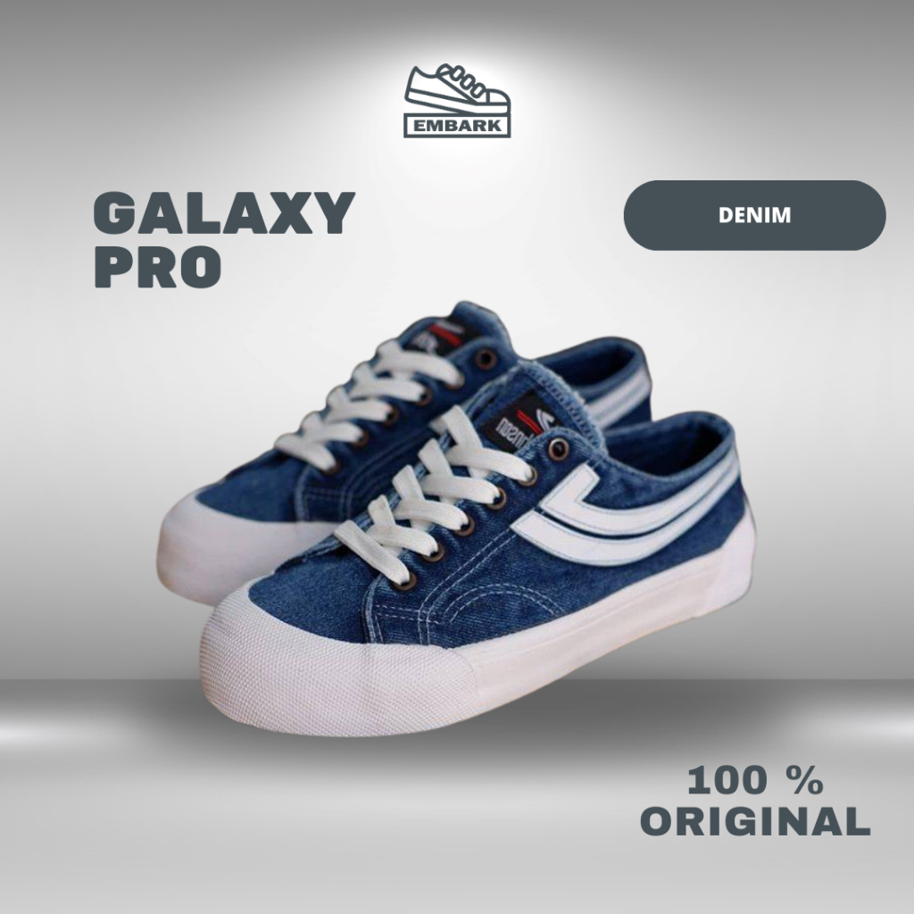 Jual Sepatu Johnson Galaxy Pro Denim Low Original Shopee Indonesia