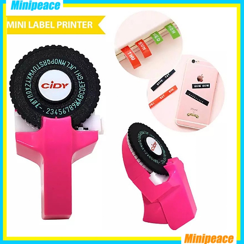 Jual CIDY Dymo Embossing Label Maker Printer Label DIY Manual